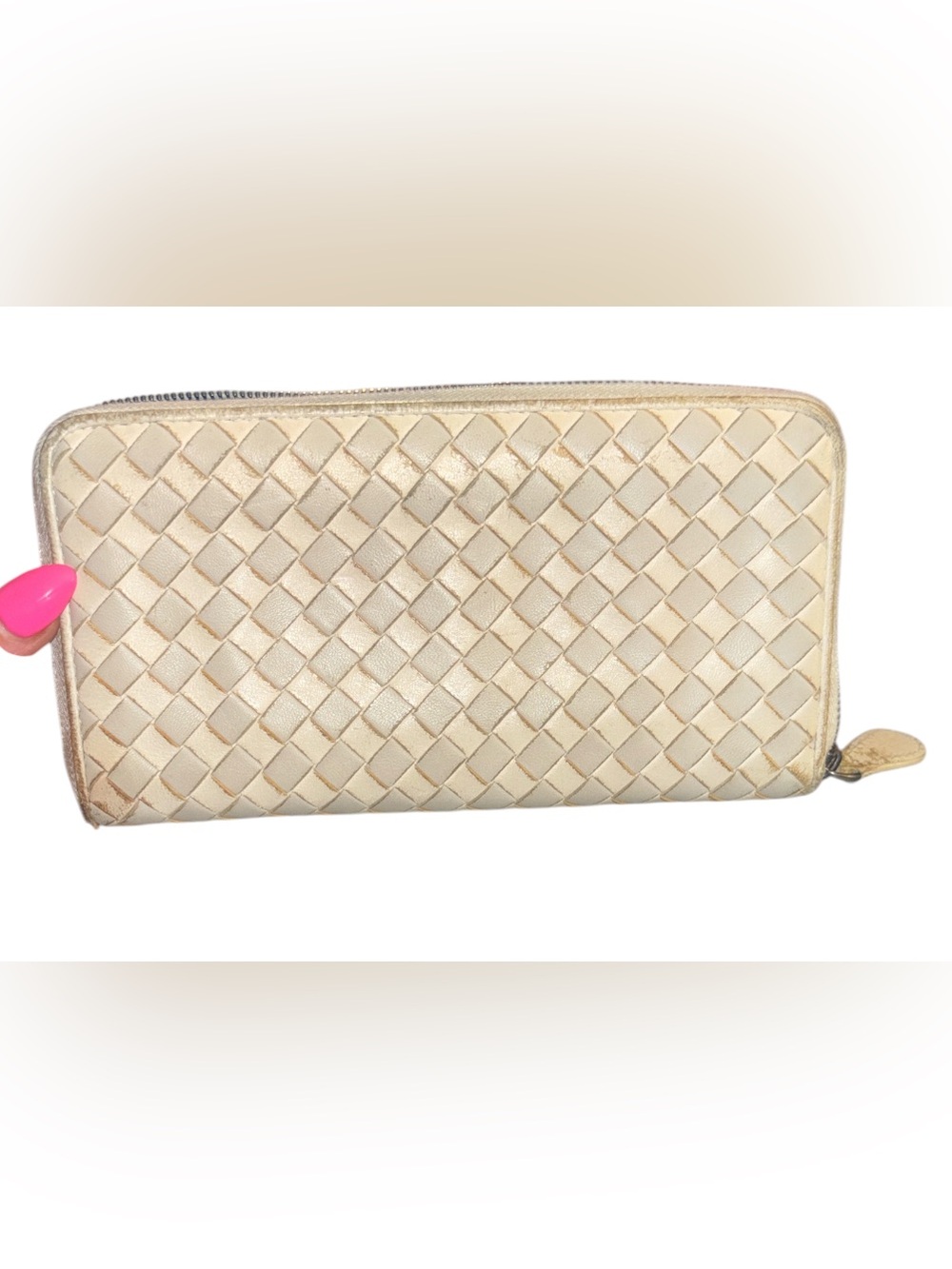 Bottega Veneta Leather zip wallet